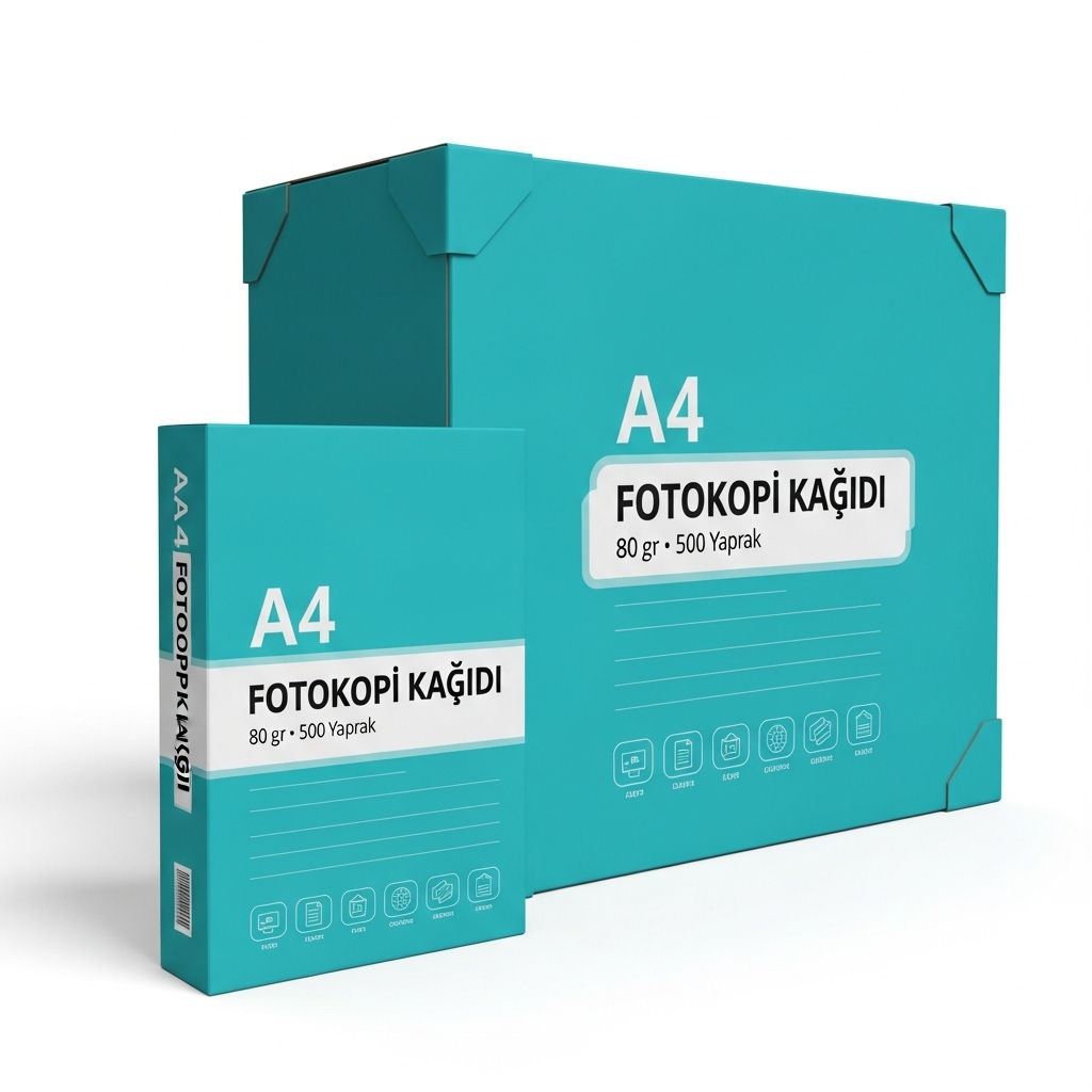 5 Paket Koli A4 80gr Fotokopi Kağıdı - Esenyurt tabela baskı ürünü